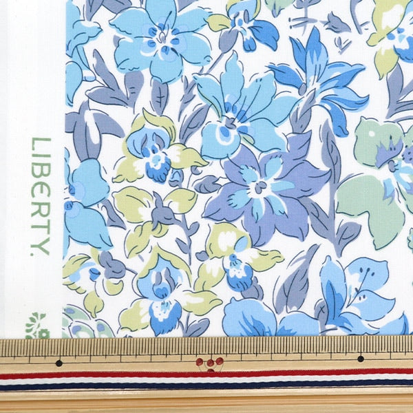 [来自数量5] 织物 “自由织物有机塔纳草坪 弓157J901-D] Liberty Japan