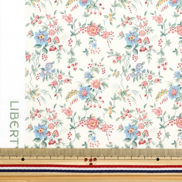 [From quantity 5] Fabric "Liberty Fabric OrganicTana lawn Floribanda 157J902-D] Liberty Japan