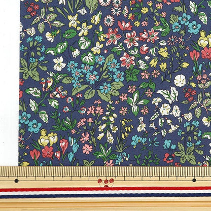 [From quantity 5] Fabric "Liberty Fabric OrganicTana lawn Spring Flowers 157J904-D] Liberty Japan