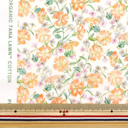 [From quantity 5] Fabric "Liberty Fabric OrganicTana lawn No Fork Garden 157J908-B] Liberty Japan