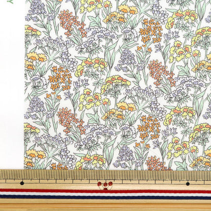 [From quantity 5] Fabric "Liberty Fabric OrganicTana lawn Lankashafields 157J910-D] Liberty Japan