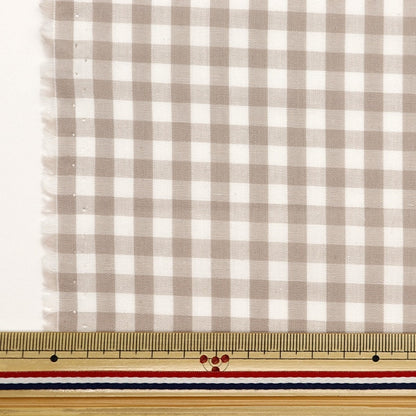 [From quantity 5] Fabric "Dyeing Gum Smoky Color Greju Co-Gim24-GG"