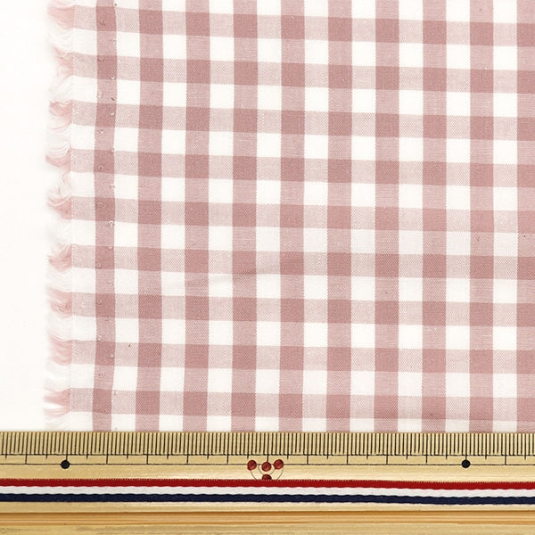 [From quantity 5] Fabric "Dyeing Gum Smoky Color Old Rose Co-Gim24-Or"
