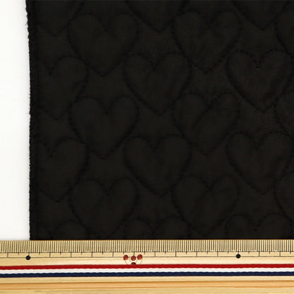 Fabric "Nuance quiltCut Cloth Approximately 70cm x 100cm Heart Black C-Q-des-HT-BK "