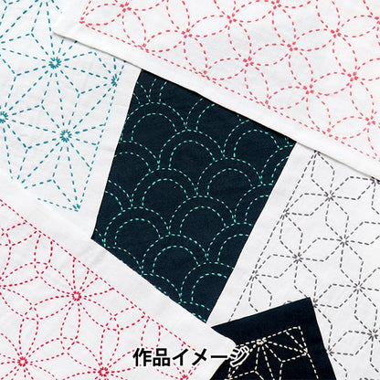 刺绣线程“ Sashiko Thread 37颜色（单颜色）” Olympus