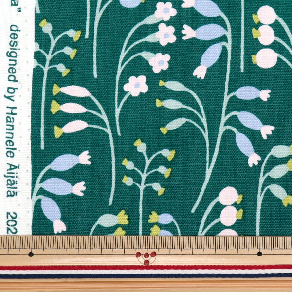 [From quantity 5] Fabric "Kippis (Kippis) Oxford Green on the meadow KPO-78C]