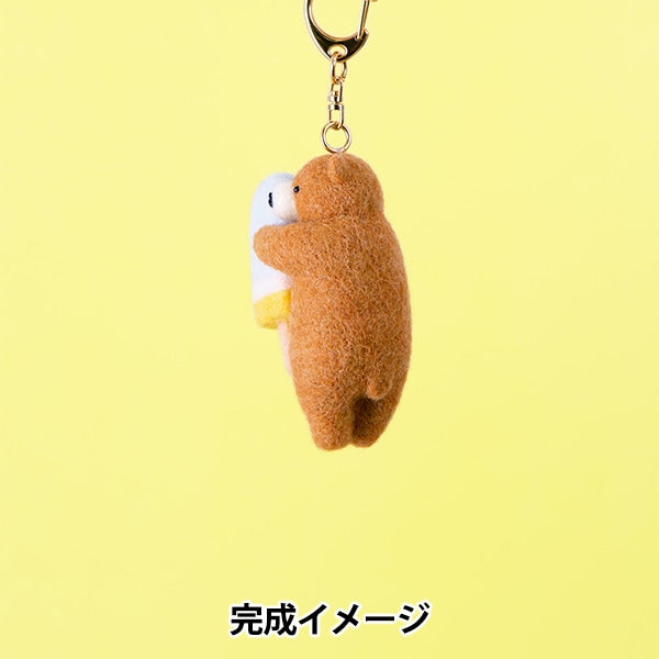 Needle feltingKit "Tea bear and Soda Ice Bar H441-632" Hamanaka