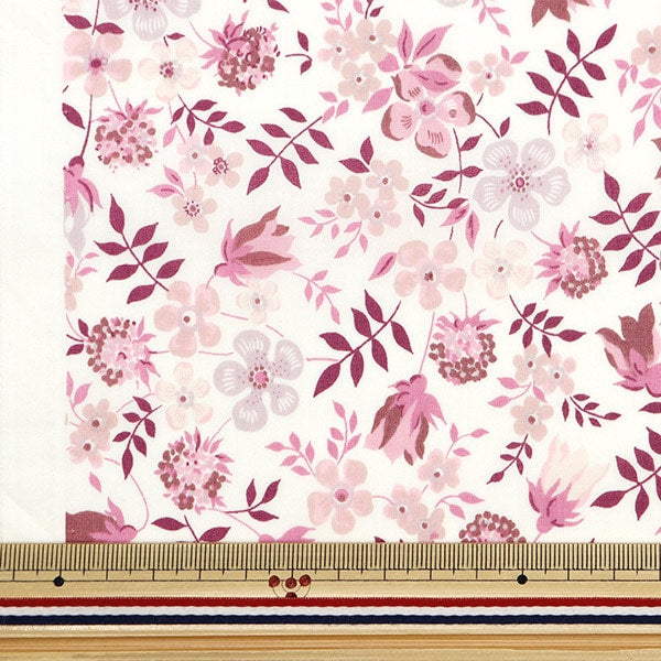[From quantity 5] Fabric "Liberty Fabric Tana lawn Edenham 3637071-J24A] Liberty Japan