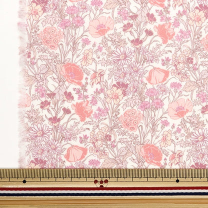 [From quantity 5] Fabric "Liberty Fabric Tana lawn Florence Mei 3632002-J24A] Liberty Japan