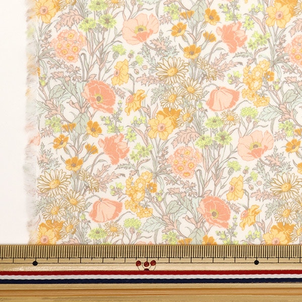 [From quantity 5] Fabric "Liberty Fabric Tana lawn Florence Mei 3632002-J24D] Liberty Japan