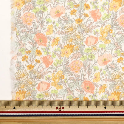 [From quantity 5] Fabric "Liberty Fabric Tana lawn Florence Mei 3632002-J24D] Liberty Japan