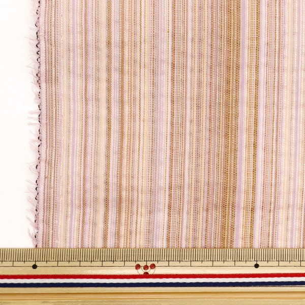 [From quantity 5] Fabric "Shijira weaving pink NOS-017-24"