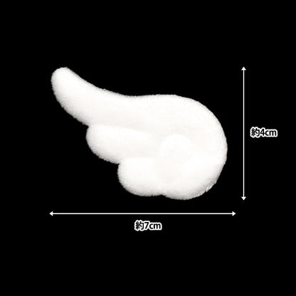 Handicraft parts "Decoration parts Hane White 10-4280"
