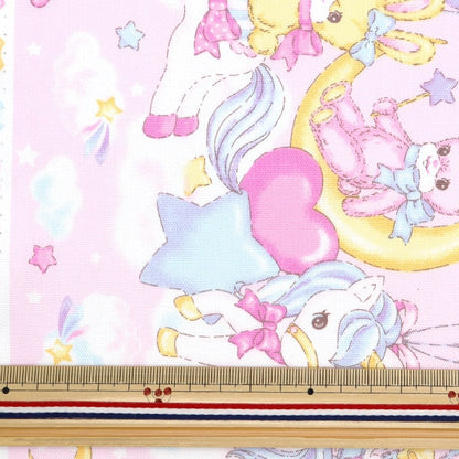 [From quantity 5] Fabric 『Oxford Classical Modern Dream Usagi Pink CMOF-75-P]