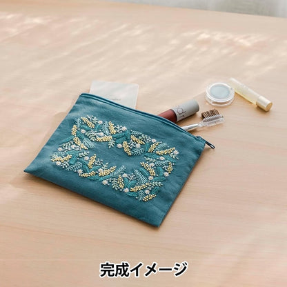 Embroidery kit "Yula's excitement of flower embroidery Mimosa no flower garden 542405" LECIEN Lecien COSMO Cosmo