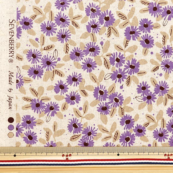 [From quantity 5] Fabric "Cotton hemp canvas margaret 850436-1-4"