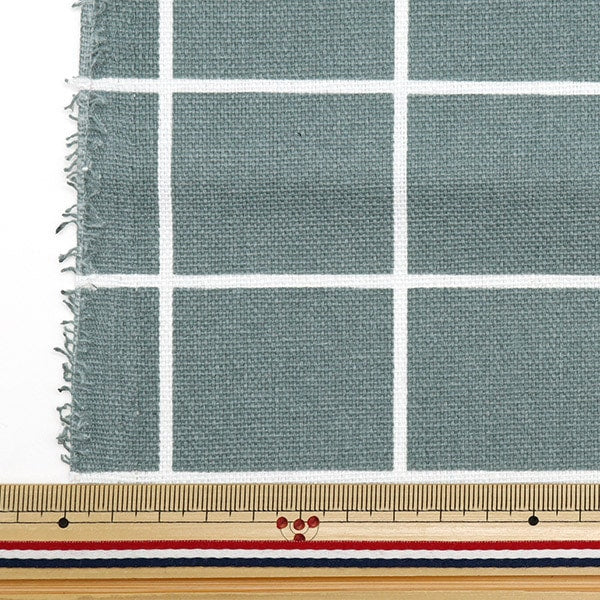 [From quantity 5] Fabric "Interior print windpen pattern IP2402WY-03"