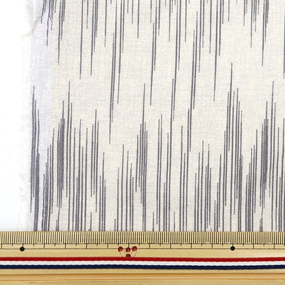 [From quantity 5] Fabric "Melty Ryeon Kasuri White RY24-KA-WH"