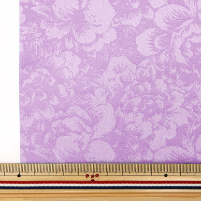 [From quantity 5] Fabric "satinJacquard Ohana Lavender SJ2407BB-06]