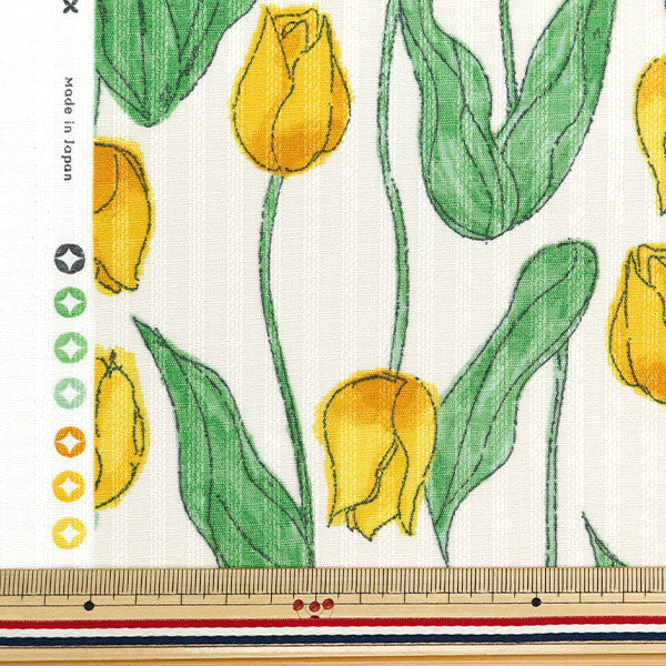 [From quantity 5] Fabric "Pikedby Tulip Ivory ST1110-2A"
