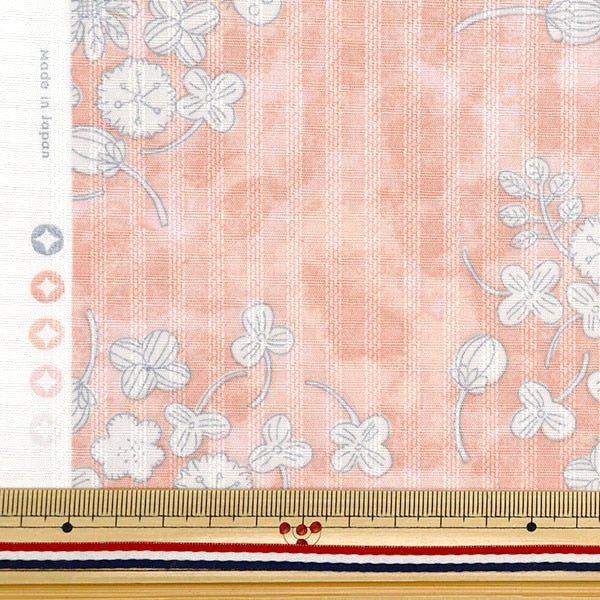 [From quantity 5] Fabric "Pikedby Shirotumexa Pink ST1110-3A"