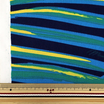 [From quantity 5] Fabric "Maunaroa T/C Hawaii Amplint Palm Leaf Navy YFOP0479"