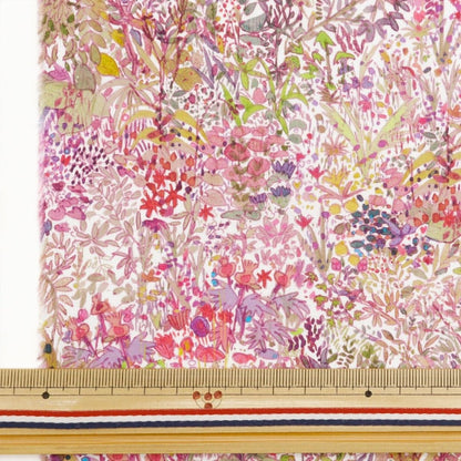 [From quantity 5] Fabric "Liberty Fabric Tana lawn Fields of Eden 363J4209-BU] Liberty Japan