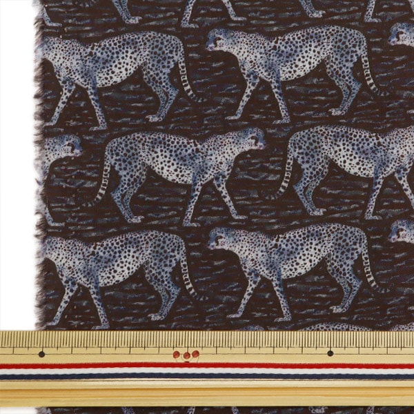 [From quantity 5] Fabric "Liberty Fabric Tana lawn Meatza Cheters 363J4210-DU] Liberty Japan