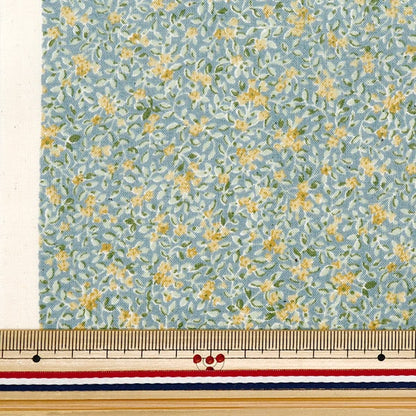[From quantity 5] Fabric 『Scare Print Provans Garden Kovann Mint 850437-1-3]