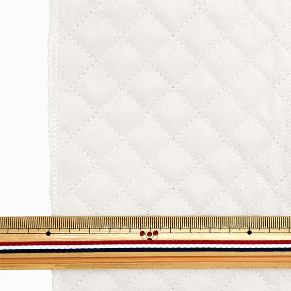 Fabric "Super superWater repellentTwill quiltCut Cloth Approximately 135cm x 50cm White CQPL-TWTC-WH]