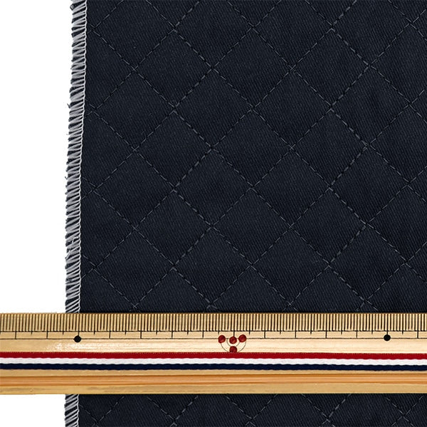 Fabric "Super superWater repellentTwill quiltCut Cloth Approximately 135cm x 50cm navy CQPL-TWTC-NV]