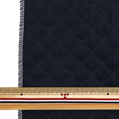 Fabric "Super superWater repellentTwill quiltCut Cloth Approximately 135cm x 50cm navy CQPL-TWTC-NV]