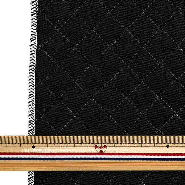 Fabric "Super superWater repellentTwill quiltCut Cloth Approximately 135cm x 50cm Black CQPL-TWTC-BK]