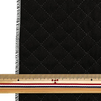 Fabric "Super superWater repellentTwill quiltCut Cloth Approximately 135cm x 50cm Black CQPL-TWTC-BK]