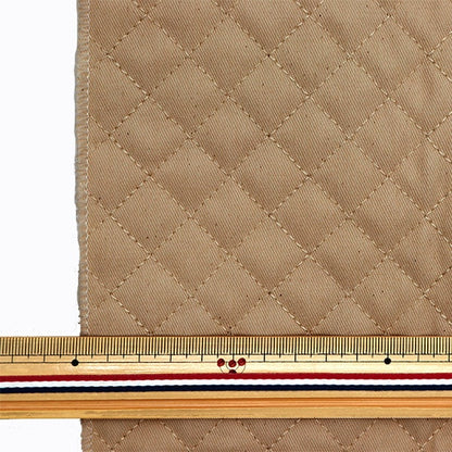 Fabric "Super superWater repellentTwill quiltCut Cloth Approximately 135cm x 50cm Chino beige CQPL-TWTC-CN]