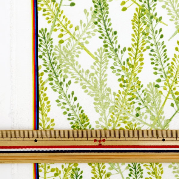[From quantity 5] Fabric 『Water repellentPolyester pattern designer Maya series Nazuna Inma-Naz-Gn]