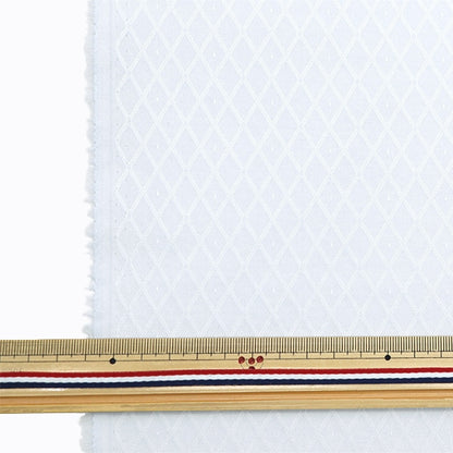 [From quantity 5] Fabric "cottonJacquard Saxophone KW6267]