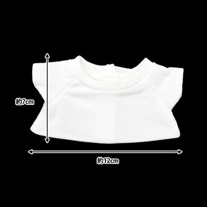 Handicraft parts "Plush toy clothes Simple T-shirt L size White MPA-3A-L"