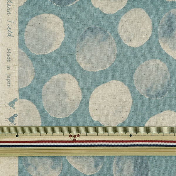 [From quantity 5] Fabric "Cotton linenSheeting Shabon ball 99201-2B]