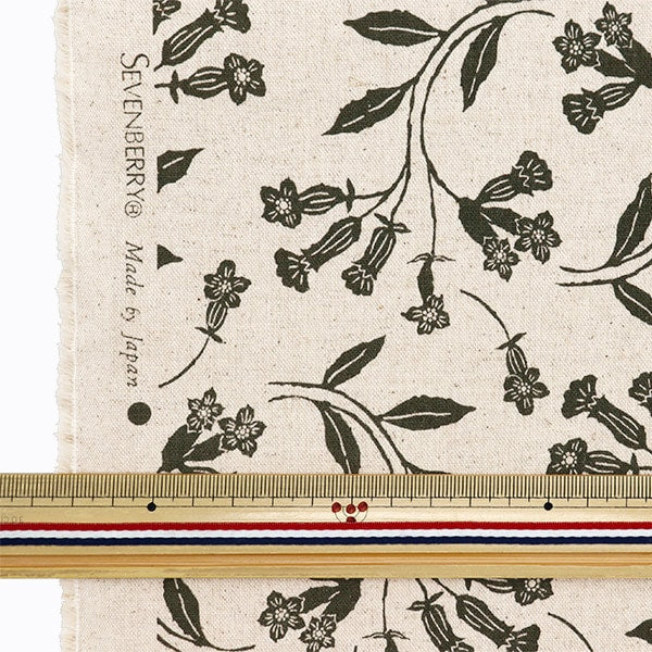 [From quantity 5] Fabric "Cotton hemp canvas campaign Natural 850469-1-1"