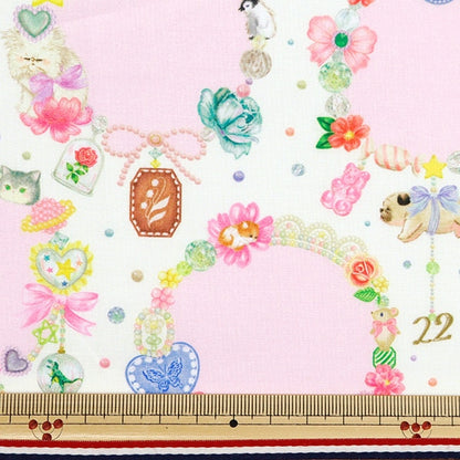 [From quantity 5] Fabric "60 Loan Digital Print 22Fabric Charm Collector Off DP-4435-4A"