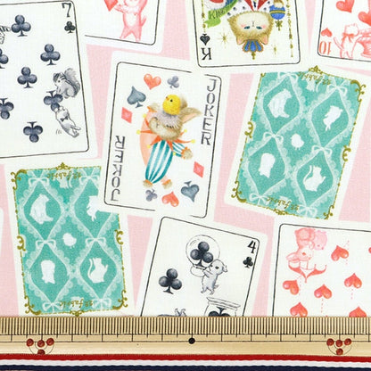 [From quantity 5] Fabric "60 Loan Digital Print 22fabric Trump Mate Pink DP-4435-5A"