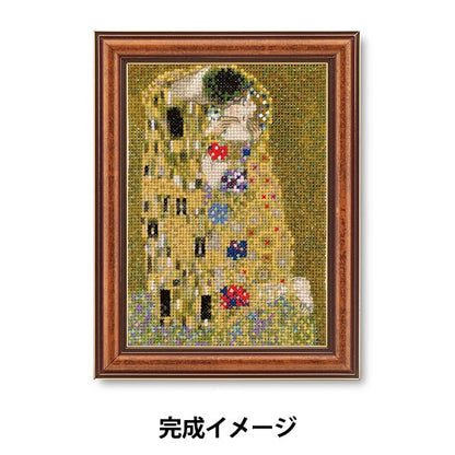 Embroidery kit "art gallery mini -frame collection kiss Krimt 7584" Olympus