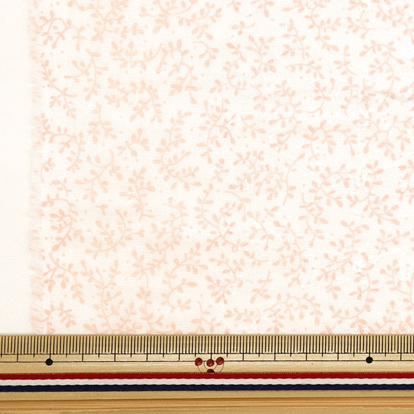 [From quantity 5] Fabric 『double gauzeEmbroidery flower pink AP4730-1A]