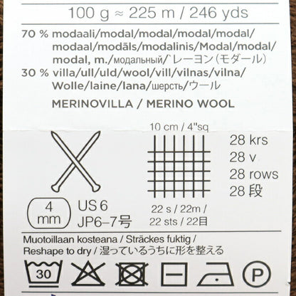 秋冬纱线 “ Woolly Wood 505彩色拖曳” Novita Novita