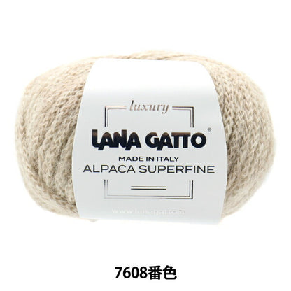 秋冬纱线 『羊驼毛超级7608彩色lana gatto]