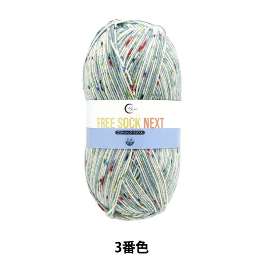 秋冬纱线 “抗菌和除臭剂免费袜子Nexta第三颜色”世界Festa世界Festa