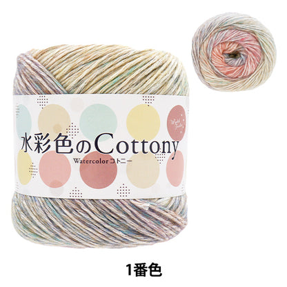 春夏纱线 “水彩颜色颜色1st颜色AB-1469A" 【Yuzawaya原来的】