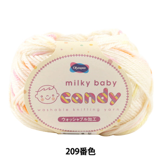婴儿羊毛 "乳白色的婴儿糖果（乳白色的婴儿糖果）209颜色 Olympus