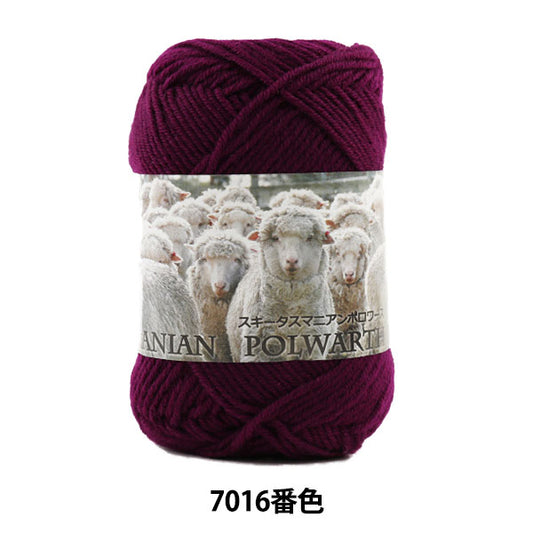 秋冬纱线 "滑雪塔斯马尼亚polwarth 7016颜色“滑雪滑雪纱